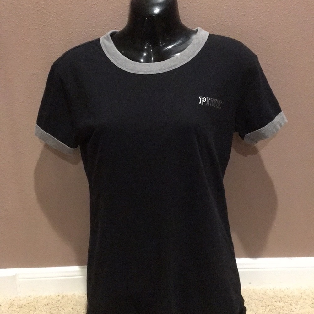 Black sequined PINK Victoria’s Secret Top